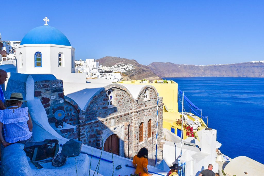 これぞ青と白の天国 一番人気のギリシャ サントリーニ島でsns映えスポット巡り 海外旅行のスカイクルートラベル