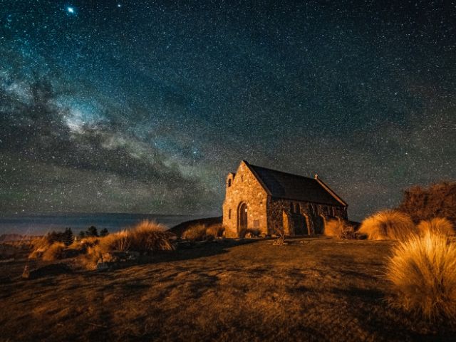 テカポの星空