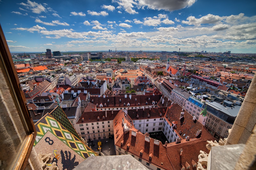 City of Vienna from St. Stephen's Cathedral