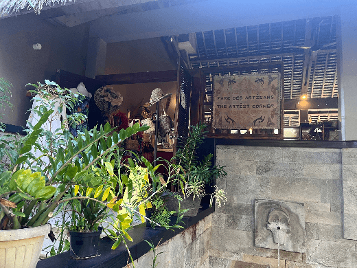 ルタヒチホテル内民芸品屋さん