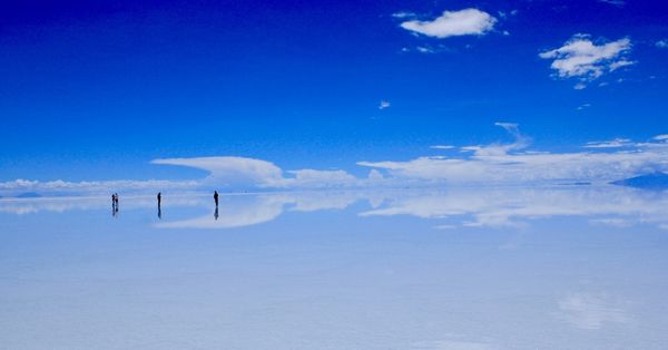 ウユニ塩湖の絶景