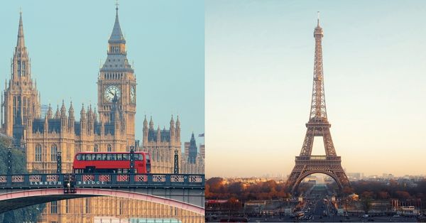 ロンドンとパリを訪問するツアー