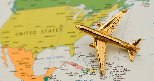 アメリカの地図