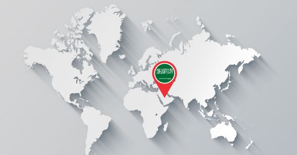 サウジアラビア地図